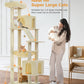 PAWZ Road 181cm Cat Tree Tower Scratching Post Scratcher Condo House Bed Toys Beige