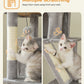 PAWZ Road 181cm Cat Tree Tower Scratching Post Scratcher Condo House Bed Toys Grey