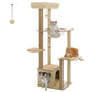 PAWZ Road Wood Cat Tree Tower Scratching Post Kitten Furniture Condo House Beds