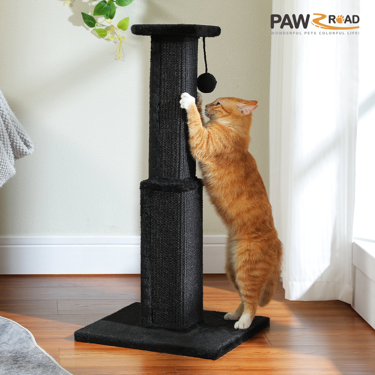 PAWZ Road 80cm Cat Tree Scratching Post Tower Sturdy Board Gym Furnitu PAWZ Road AU