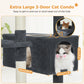 PAWZ Road 184cm Cat Tree Tower Scratching Post Scratcher Condo House Bed Toy Furniture Dark Grey