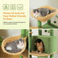 PAWZ Road 105CM Cat Tree Tower Scratching Post Scratcher Condo House Kitten Toys Green