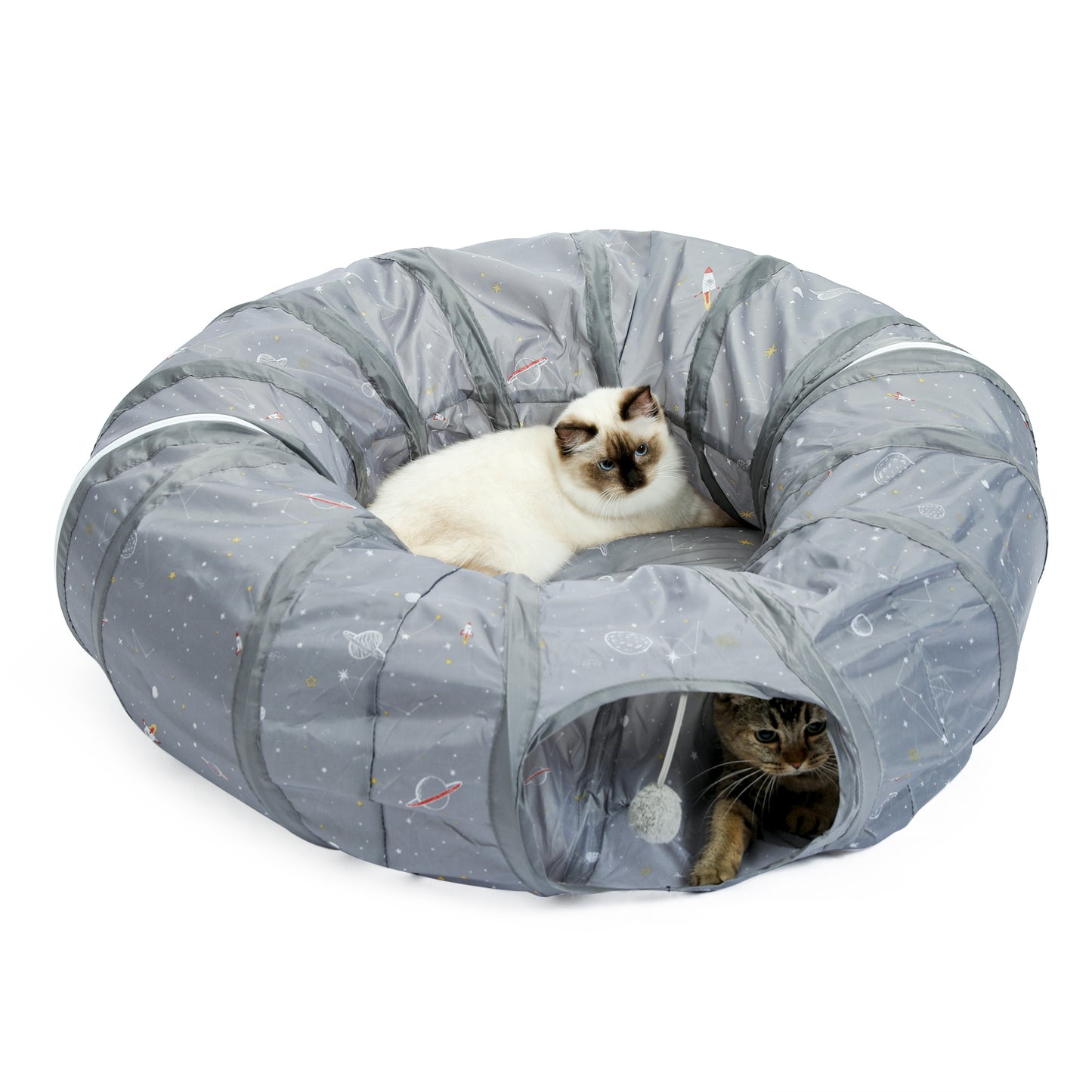 PAWZ Road Cat Tunnel Bed Toys Kitty Rabbit Playing Collapsible Playing Hide Tube