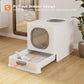 PAWZ Road Cat Litter Box Enclosed Large Kitty Toilet Hooded Tray Ordor Proof